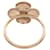 Anello a fascia Chanel Coco Mark Flower Bianco D'oro - vista 3
