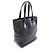 Borsa Tote Chanel Chocolate Bar Nero - vista 2