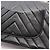 Timeless Borsa a spalla a doppio flap in chevron V-stitch di Chanel Nero - vista 7