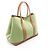 Hermès Borsa Tote Hermes Garden Party PM Marrone Verde - vista 2