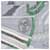 Hermès Hermes Carre 100 ROBOCABAR Seta/Cashmere Blu Multicolore Arancione  - vista 9