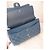 Timeless Chanel Classic Flap Borsa Pelle di Agnello Blu - vista 7