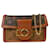 Louis Vuitton Dauphine Chain Reverse Monogram Canvas Small Marrone