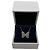 Collana De Beers Portraits of Nature Farfalla in Oro Bianco Argento