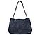 Chanel Flap Shoulder in pelle Blu navy