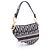 Borsa Christian Dior Dior Saddle Bag Oblique Beige Blu navy - vista 2