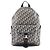 Zaino Christian Dior Dior Explorer Oblique Beige Blu navy