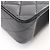 Borsa a Spalla Chanel Matelassé Double Flap Nero - vista 7