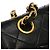 Chanel Timeless - Classic Double Flap Leather medium Preto - vista 4