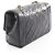 Borsa a Spalla Chanel Matelassé Diana Flap Nero - vista 2