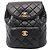 Zaino/Borsa Chanel Matelassé Turnlock Chain Nero