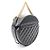 Borsa a tracolla 2-Way Chanel Matelassé Round Nero - vista 2