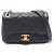 Timeless Borsa Chanel Matelassé Mini Flap Nero