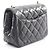 Chanel Mini Matelassé Frill Schultertasche Schwarz - Ansicht 2