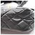 Chanel Mini Matelassé Frill Schultertasche Schwarz - Ansicht 7