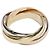 Cartier Trinity Oro Tricolore 18K Medium D'oro