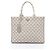 Borsa Tote Prada TRIANGOLO JACQUARD Marrone Bianco