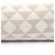 Borsa Tote Prada TRIANGOLO JACQUARD Marrone Bianco - vista 6