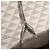 Borsa Tote Prada TRIANGOLO JACQUARD Marrone Bianco - vista 8