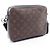 Borsa a tracolla Louis Vuitton Trio Messenger Monogram Macassar Marrone Nero Porpora - vista 2