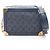 Bolso bandolera Soft Trunk Louis Vuitton Azul Azul marino