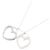 Collana Double Heart Tiffany & Co. Bianco