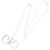Collana Double Heart Tiffany & Co. Bianco - vista 2