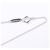 Collana Double Heart Tiffany & Co. Bianco - vista 4