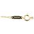 Collana Tiffany & Co. Triple Heart D'oro - vista 3