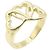 Triple Heart Band Ring Tiffany & Co. Golden