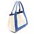 Borsa Balenciaga Navy Cabas S Bianco Blu - vista 2