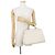 Bolso Louis Vuitton Epi Leather MM Blanco roto Monograma - vista 4