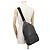 Borsa a tracolla Louis Vuitton Monogram Shadow Racer Nero Monogramma - vista 4
