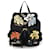 Double Zaino Prada Nylon Flower Triangle Nero Multicolore  - vista 1