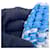 Borsa Tote Prada Crochet Small Raffia Bianco Blu  - vista 12