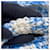 Borsa Tote Prada Crochet Small Raffia Bianco Blu  - vista 15