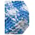 Borsa Tote Prada Crochet Small Raffia Bianco Blu  - vista 6
