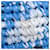 Borsa Tote Prada Crochet Small Raffia Bianco Blu  - vista 7