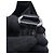 Borsa a tracolla in pelle nera Prada Nero - vista 11