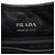 Borsa a tracolla in pelle nera Prada Nero - vista 16