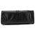 Borsa a tracolla in pelle nera Prada Nero - vista 3