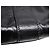 Borsa a tracolla in pelle nera Prada Nero - vista 8