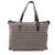 Fendi Zucchino Tote Bag Braun Beige