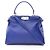 Borsa 2-Way Fendi Selleria Peekaboo Regular Blu