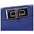 Borsa 2-Way Fendi Selleria Peekaboo Regular Blu - vista 7