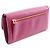Cartera larga bi-fold Prada Saffiano TUC Púrpura - vista 2