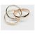 Cartier Trinity Oro Tricolore 18K Medium D'oro - vista 5