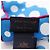 Sciarpa Louis Vuitton LV x YK Carre 45 Infinity Dot Blu Multicolore - vista 2