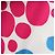 Sciarpa Louis Vuitton LV x YK Carre 45 Infinity Dot Blu Multicolore - vista 4
