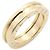 Bulgari Anello Bvlgari B-zero1 in oro giallo 18K D'oro